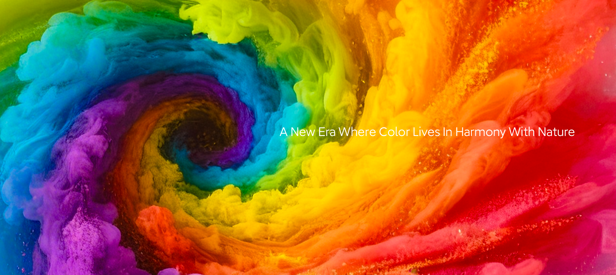 A New Era Where Color Lives in Harmony With Nature ? Fluid Color Art Visual